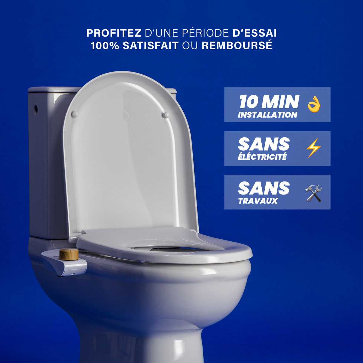 WC Japonais en Kit - Installation 5 min