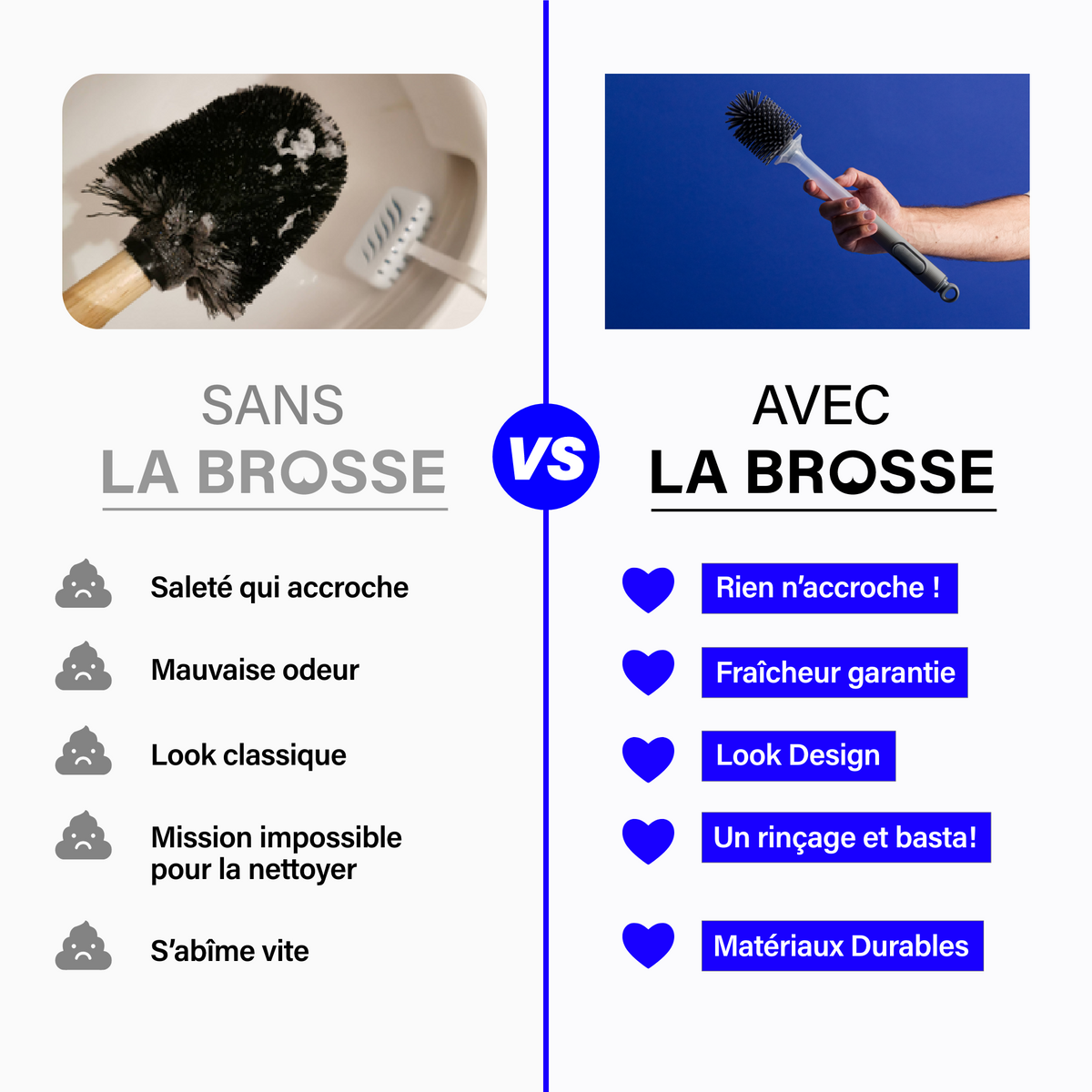 Brosse de toilette