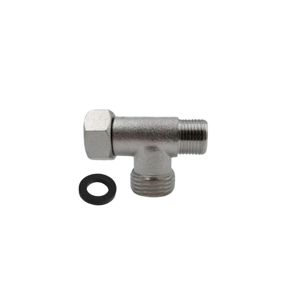 Adaptateur T métal 3/8" pour abattant